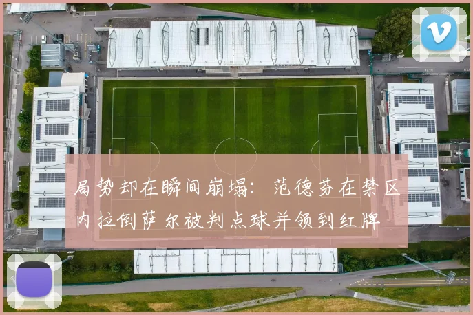 局势却在瞬间崩塌：范德芬在禁区内拉倒萨尔被判点球并领到红牌